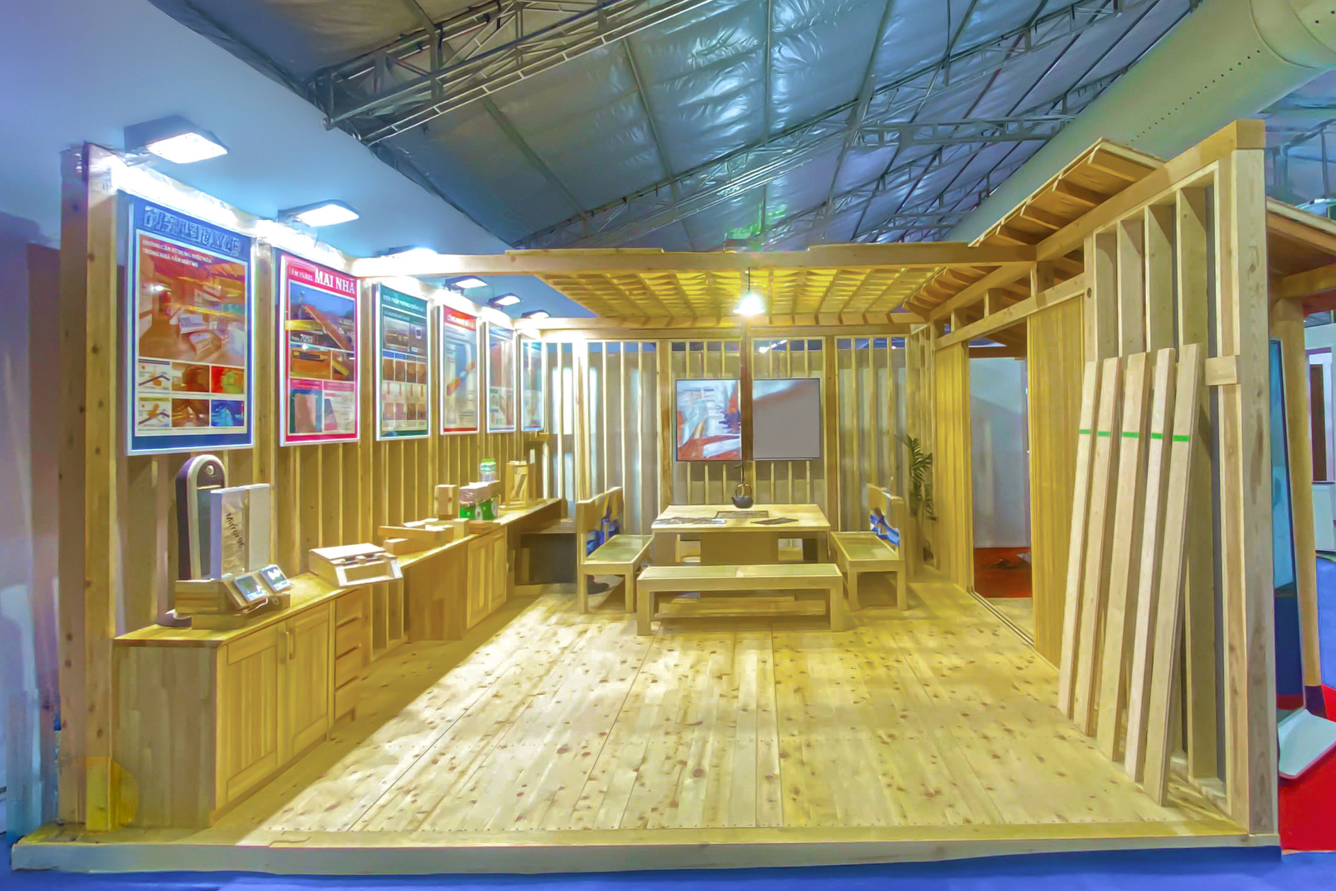 Dấu ấn gian hàng gỗ Nhật Bản tại triển lãm I AZparty